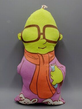 Muppet Babies Bunsen Pillow Doll Stuffed Plush Muppets Scientist 13"
